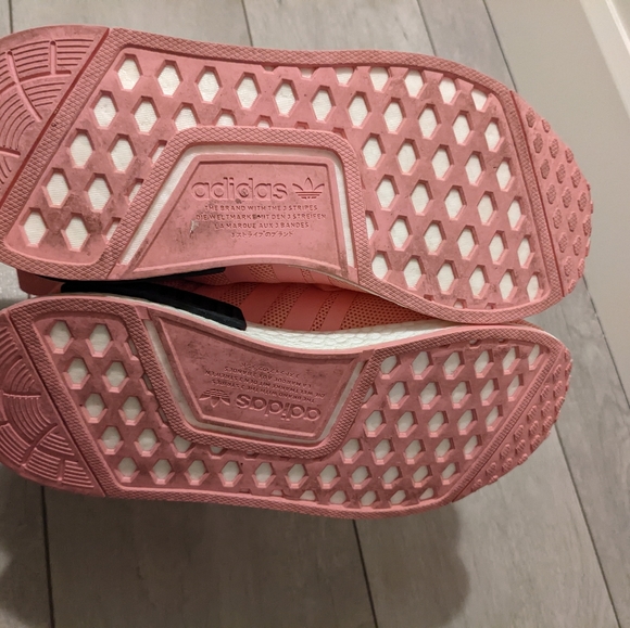Adidas Originals NMD R1 Boost Pink Sneakers - Picture 4 of 6